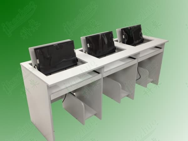 翻轉(zhuǎn)電腦桌，學(xué)校電腦桌，學(xué)生電腦桌
